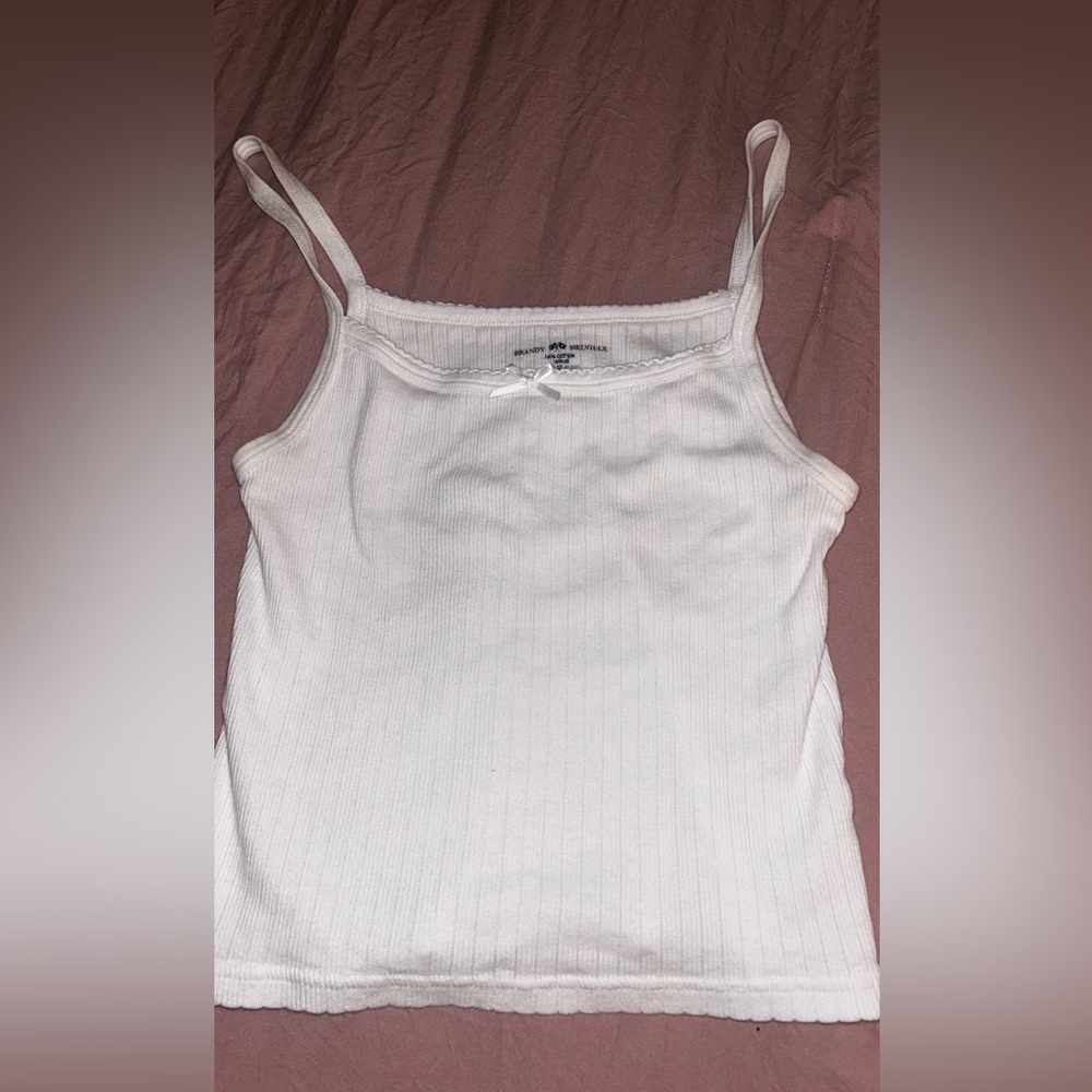 White brandy Melville, tank top size small